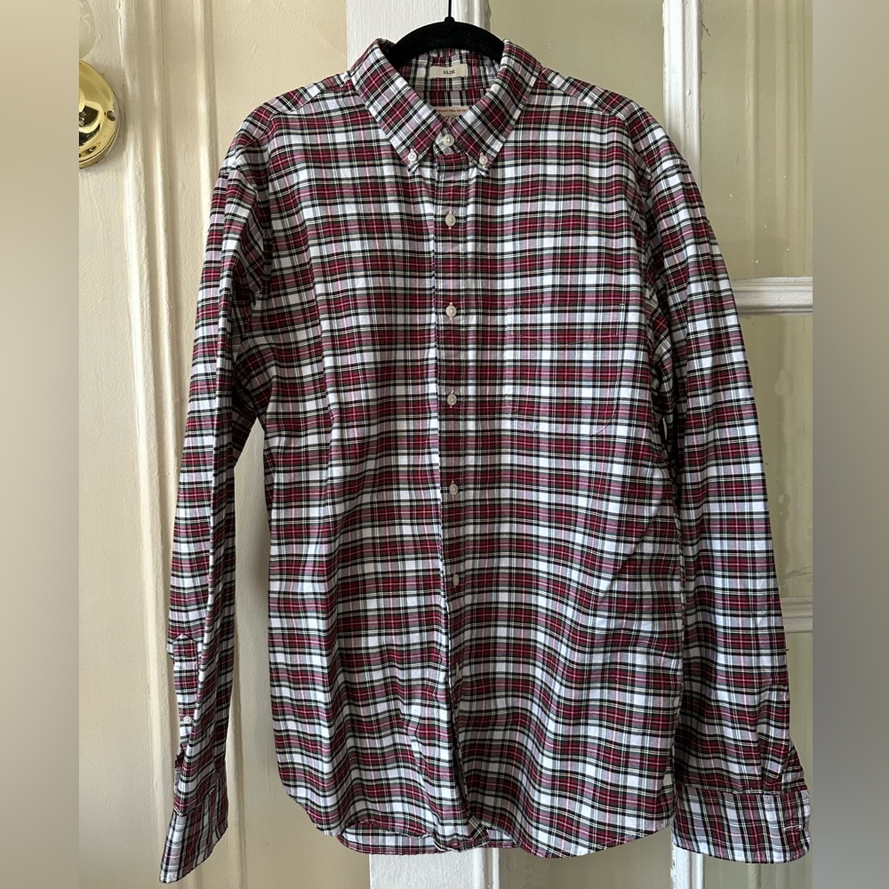 J. Crew Plaid Dress Shirt